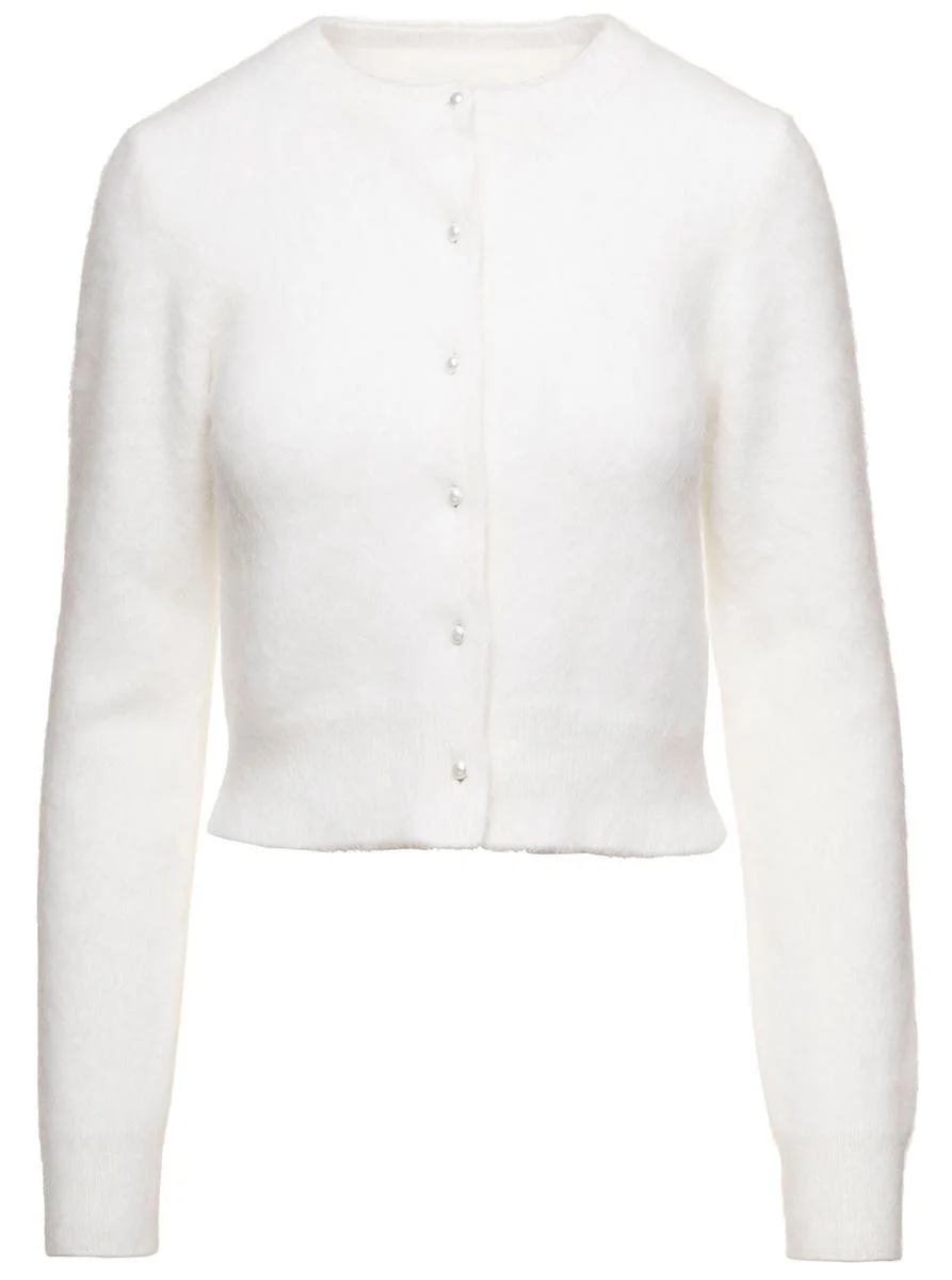 MAISON MARGIELA ANGORA CARDIGAN - 1