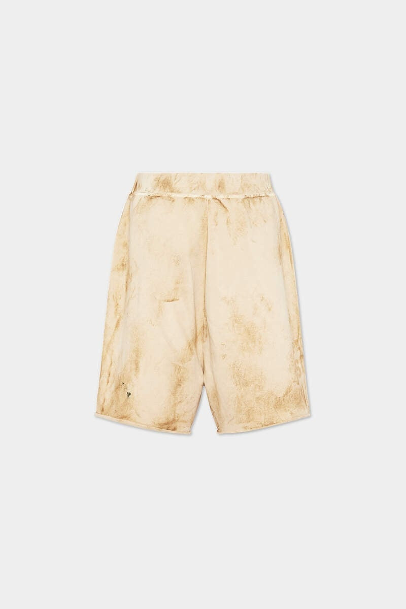 DSQUARED2 DIRTY OLD DYED FLEECE SHORT PANTS outlook