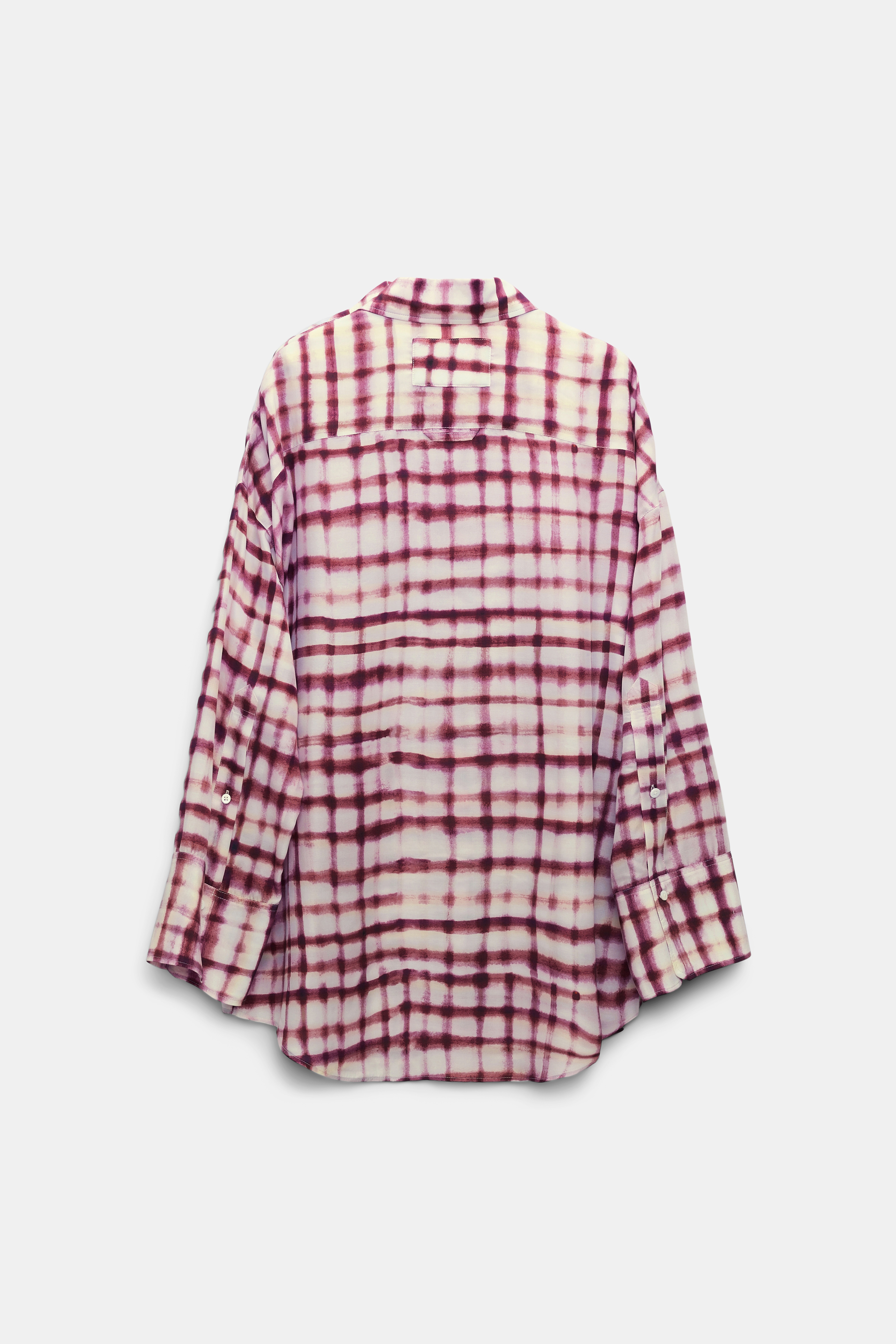 CHECKED STATEMENT blouse - 6
