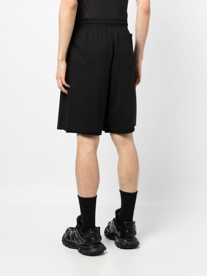 logo-embroidered jersey shorts 4