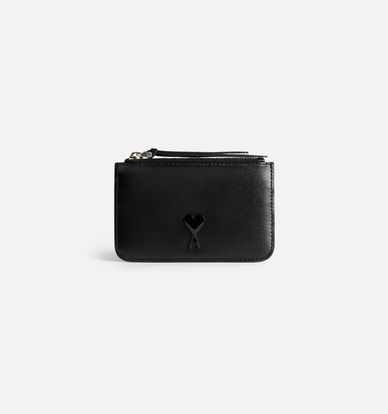 AMI Paris Ami De Cœur Zipped Wallet outlook