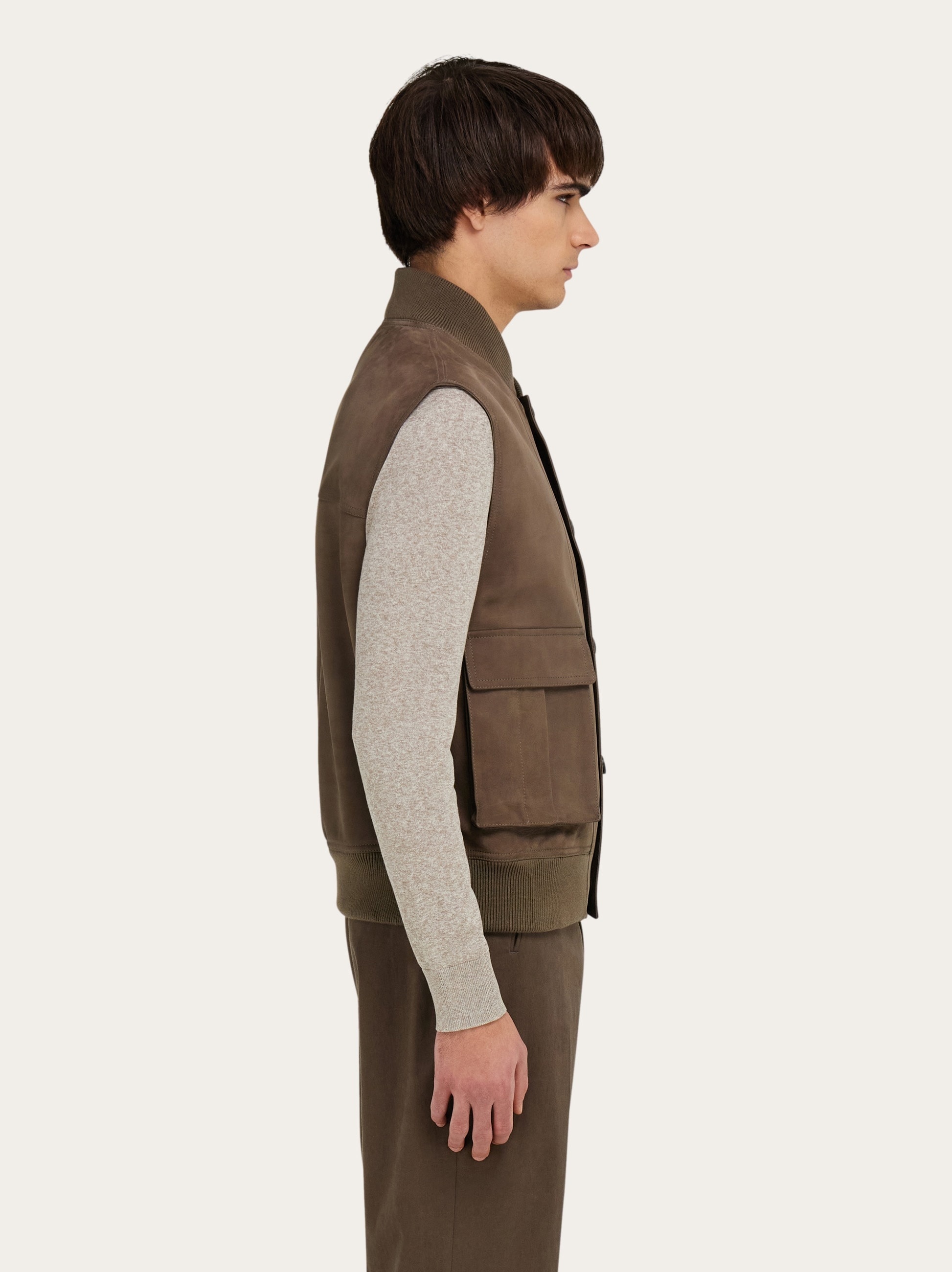 Nubuck gilet - 3