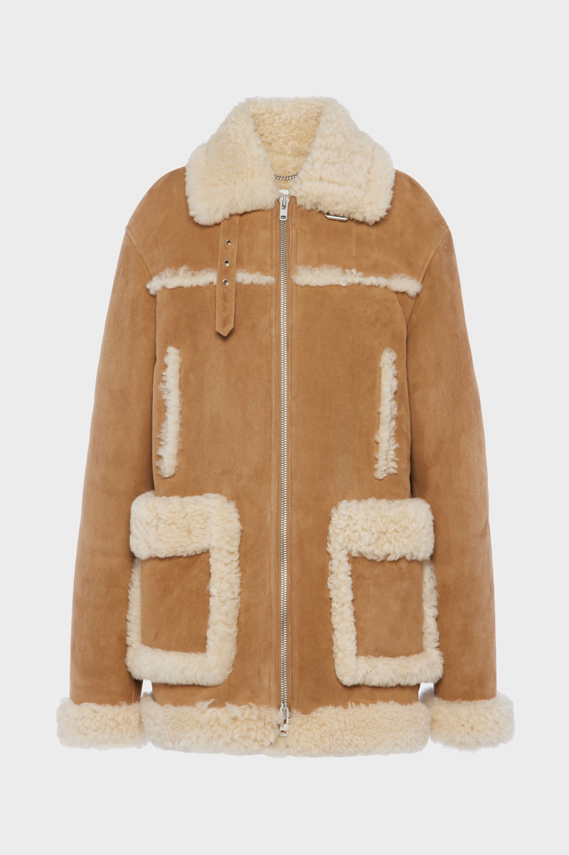 Shearling caban 1