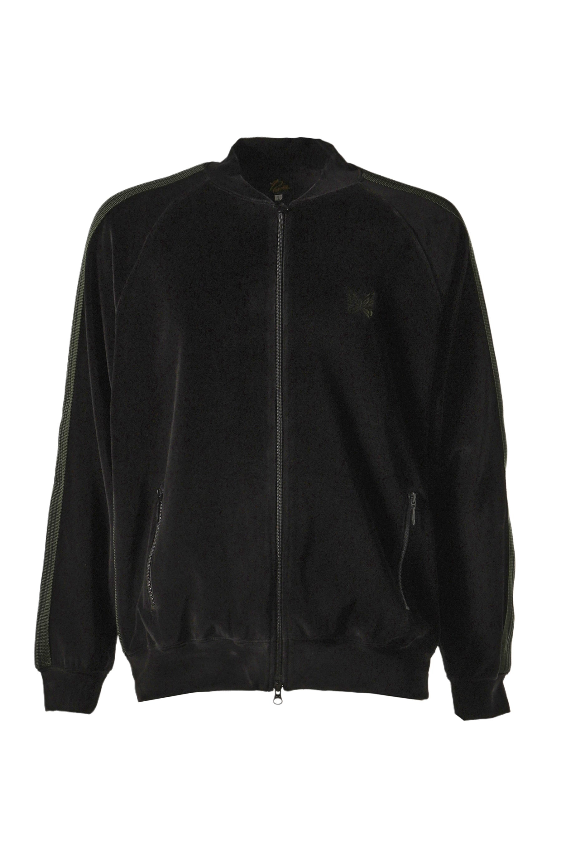 NEEDLES R.C. TRACK JACKET - C/PE VELOUR / BLK | nubiantokyo | REVERSIBLE