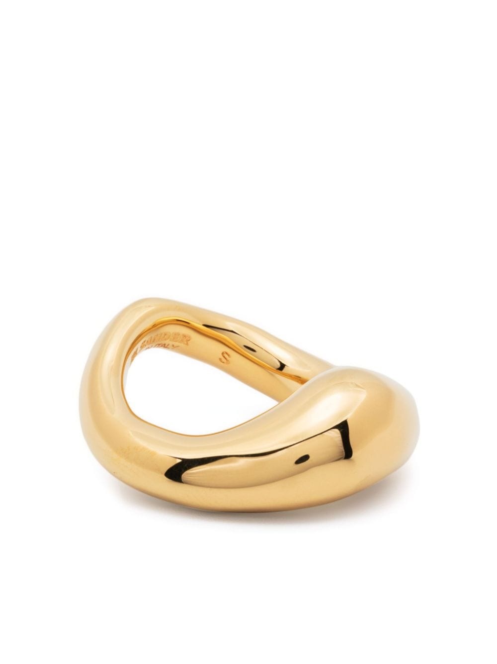 handcrafted brass ring - 1