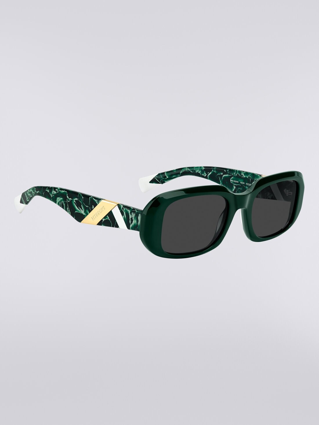 Rectangular acetate sunglasses - 3