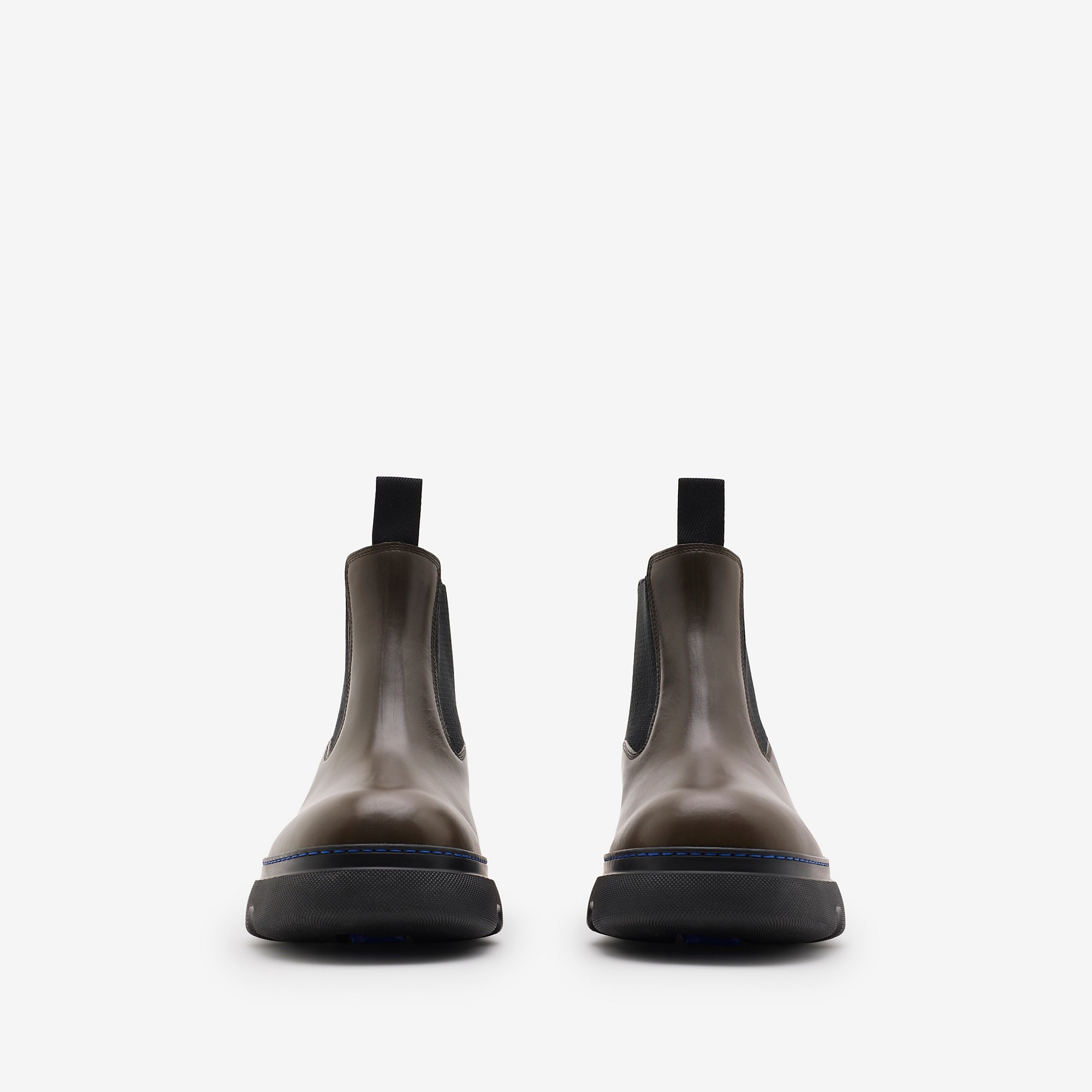 Leather Creeper Low Chelsea Boots - 3