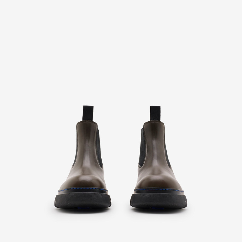 Leather Creeper Low Chelsea Boots 3