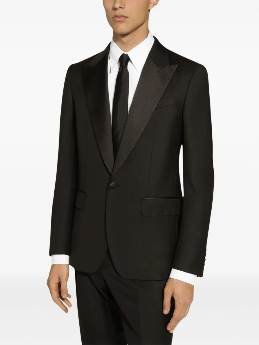 two-piece single-breasted dinner suit set - 5