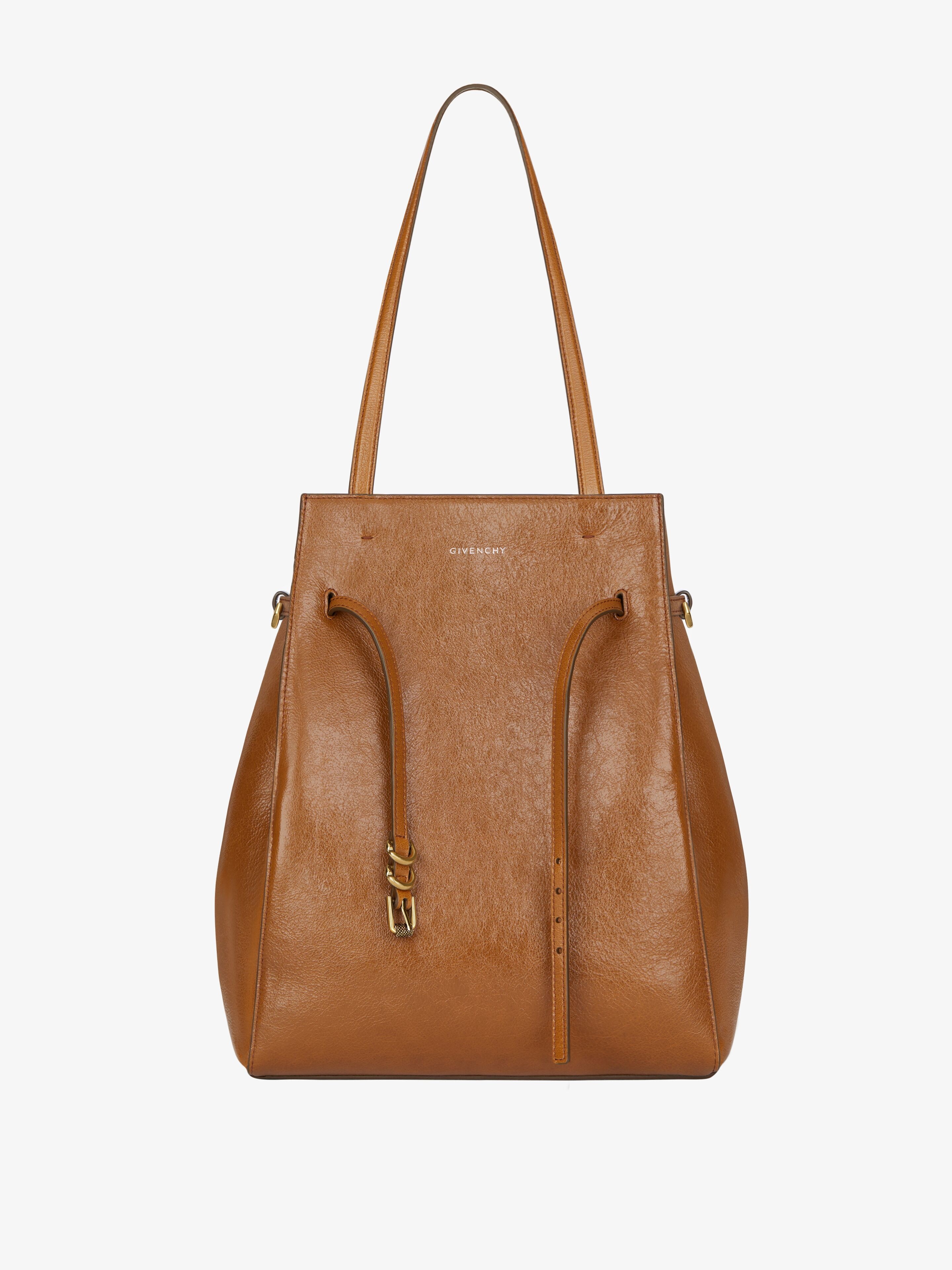 MEDIUM VOYOU TOTE BAG IN LEATHER - 3