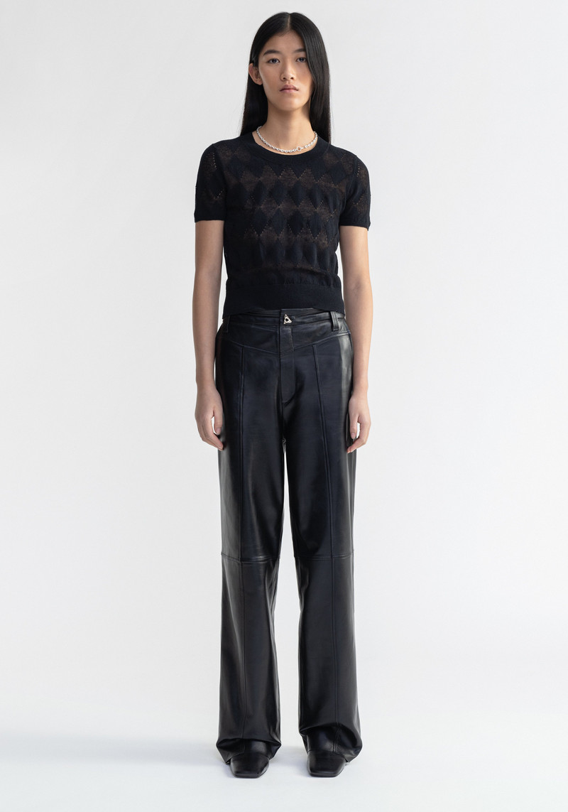 AERON BLADE
Leather pants outlook