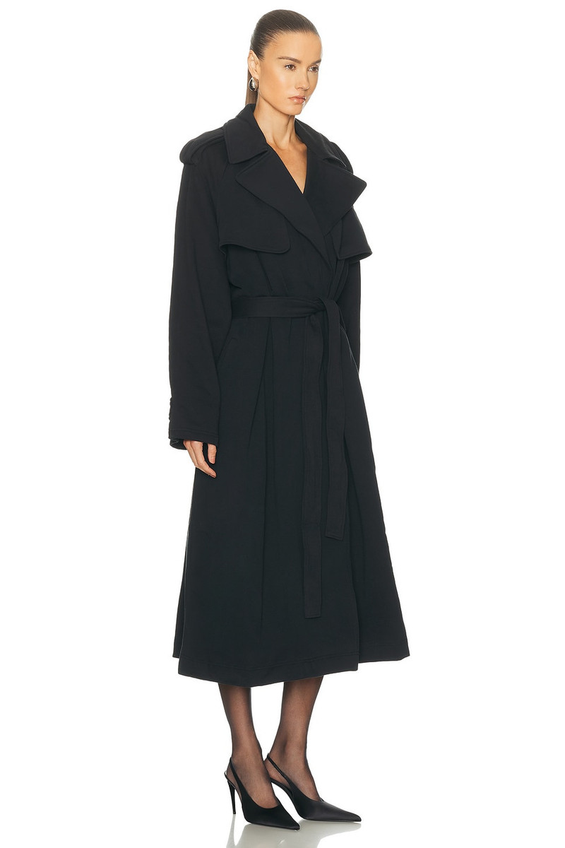 Boyfriend Fleece Trench Coat 3
