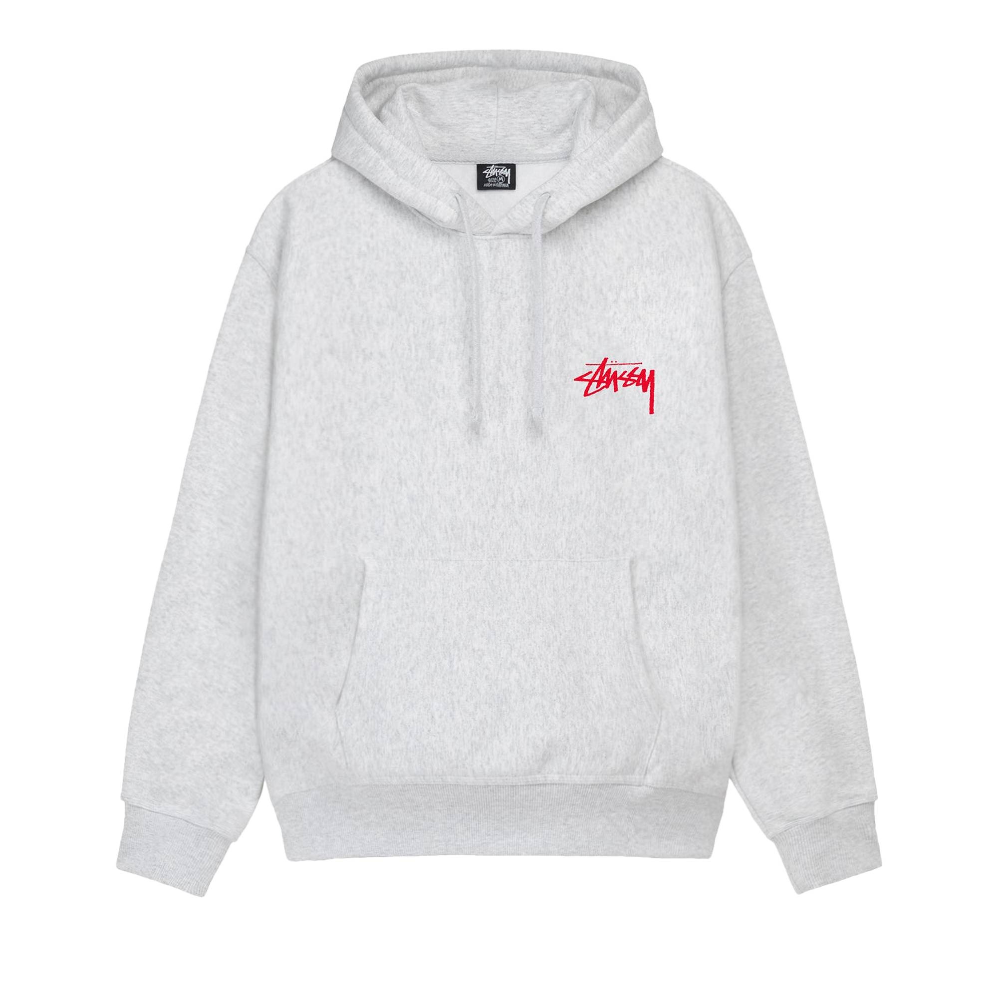 Stussy Skate Tough Hoodie 'Ash Heather' - 1