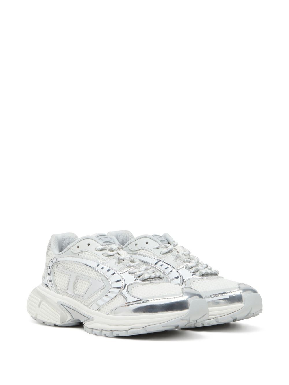 panelled sneakers - 2