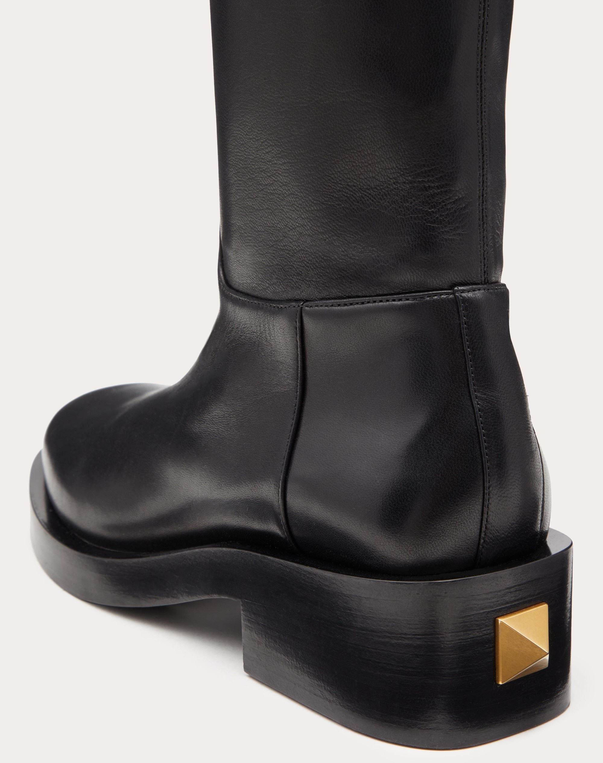 ROMAN STUD STRETCH NAPPA OVER-THE-KNEE BOOT 30MM - 5