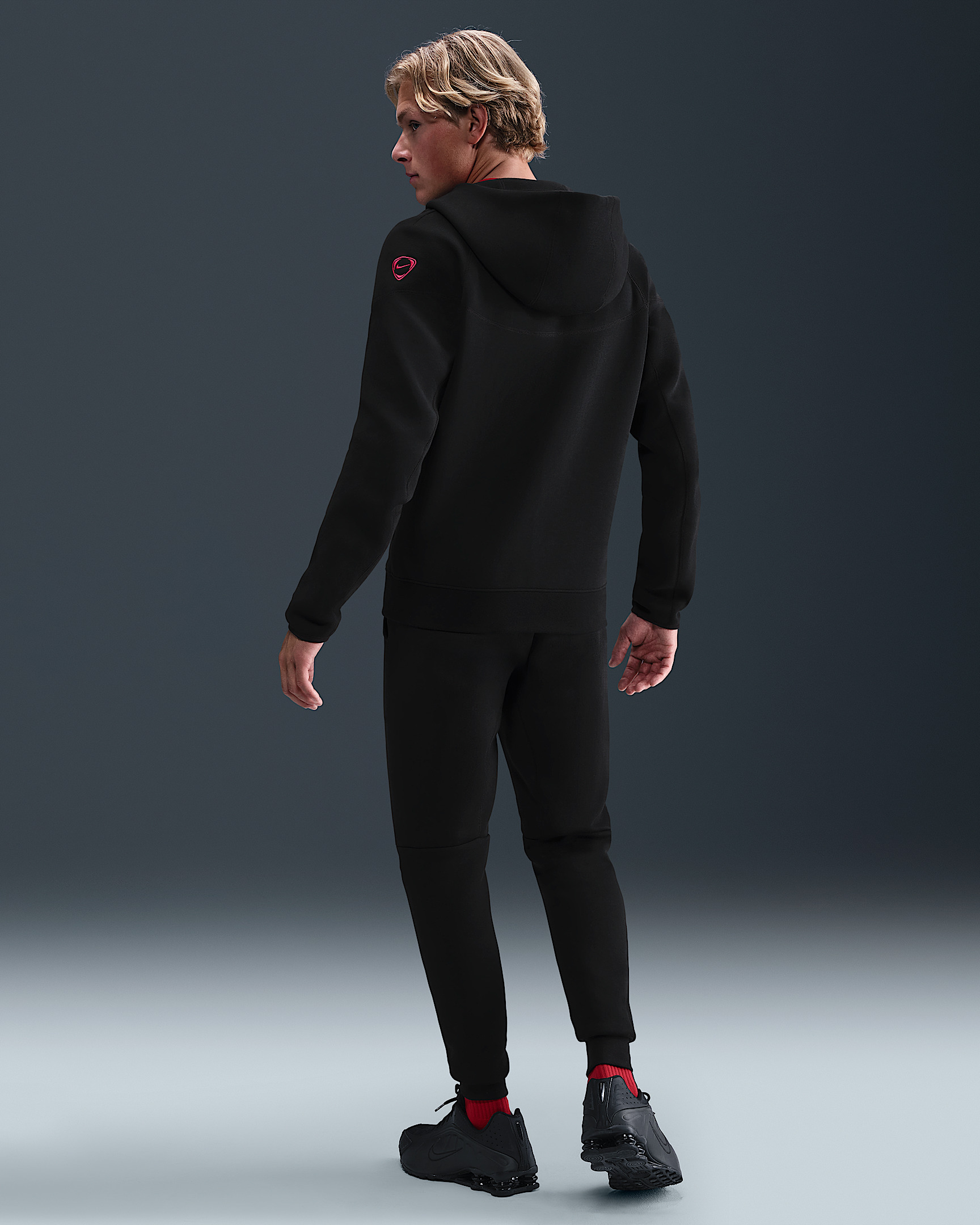 Paris Saint-Germain Tech Windrunner Men's Nike Total 90 Soccer Fleece Hoodie - 5