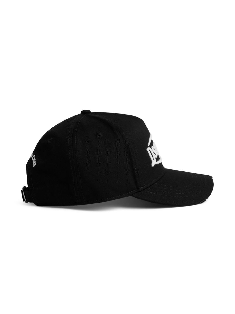 logo-embroidered baseball hat - 3