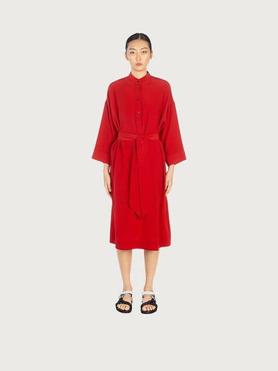 Salvatore Ferragamo LOOSE SILK DRESS outlook