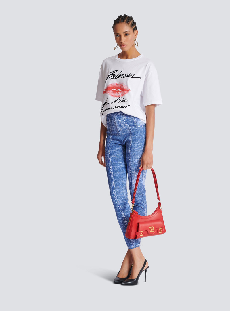 Balmain Calfskin B-Buzz Hobo bag outlook