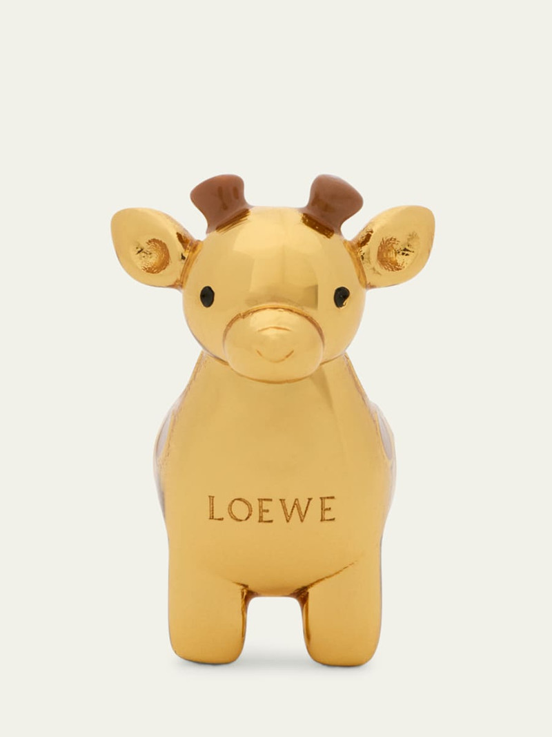 Loewe Giraffe Dice in Brass outlook