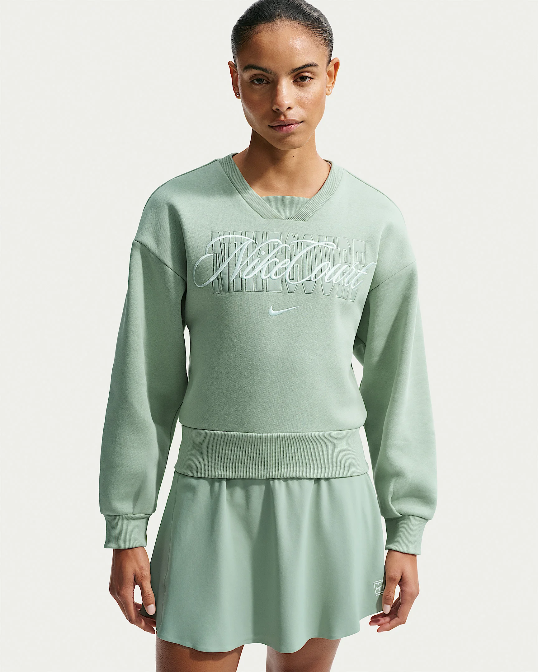 NikeCourt Collection Women's Crew-Neck Tennis Top - 1