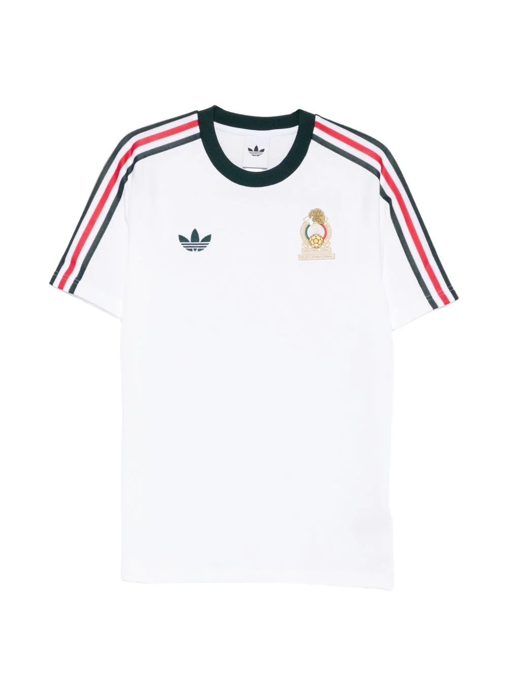 x FMF OG logo-patch striped T-shirt - 1