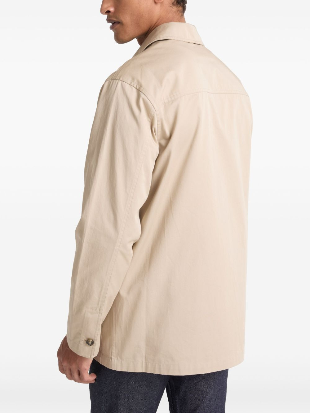 cotton shirt jacket - 3