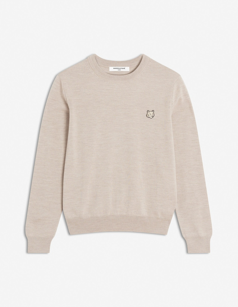 BOLD FOX HEAD PATCH REGULAR JUMPER 1