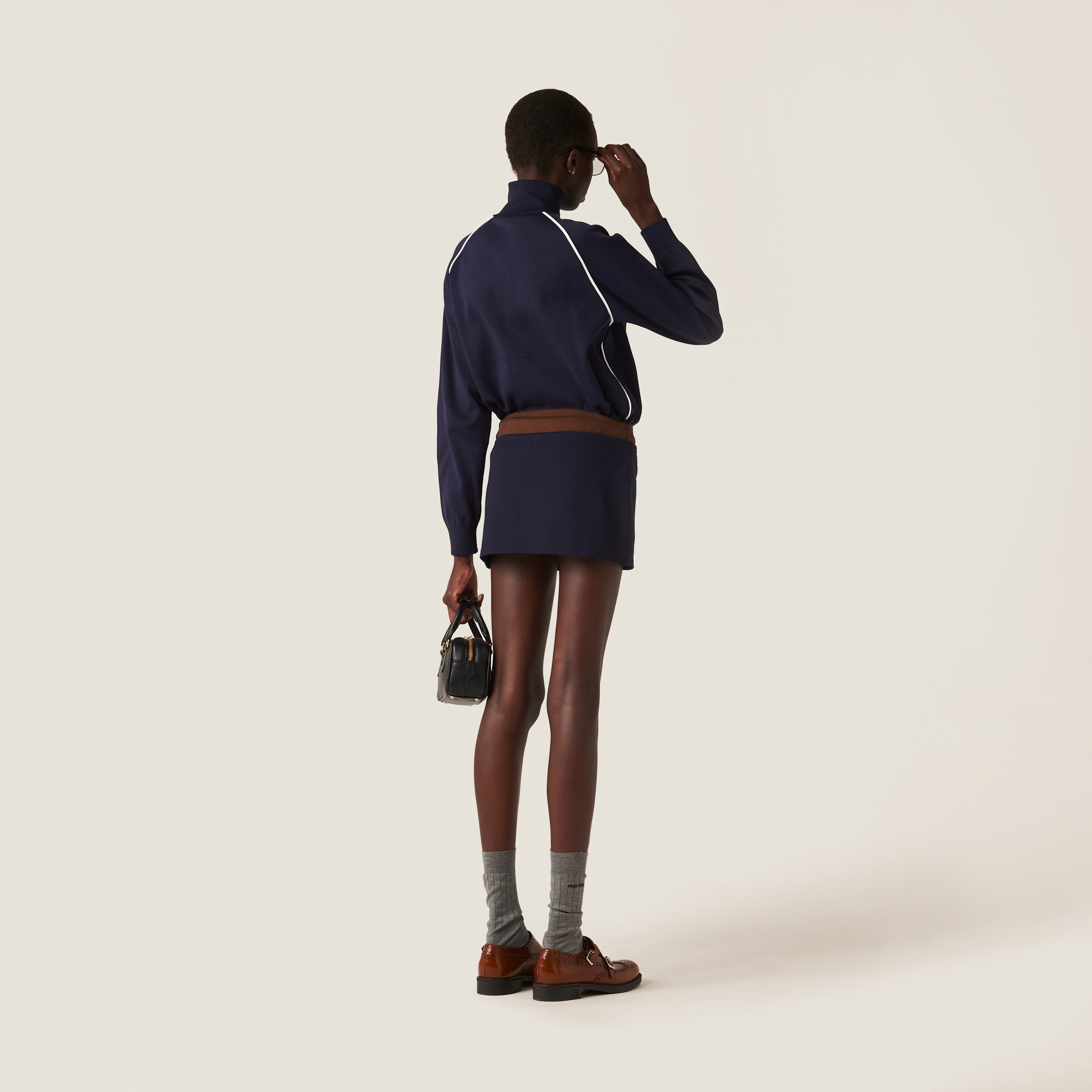 Nylon miniskirt - 3