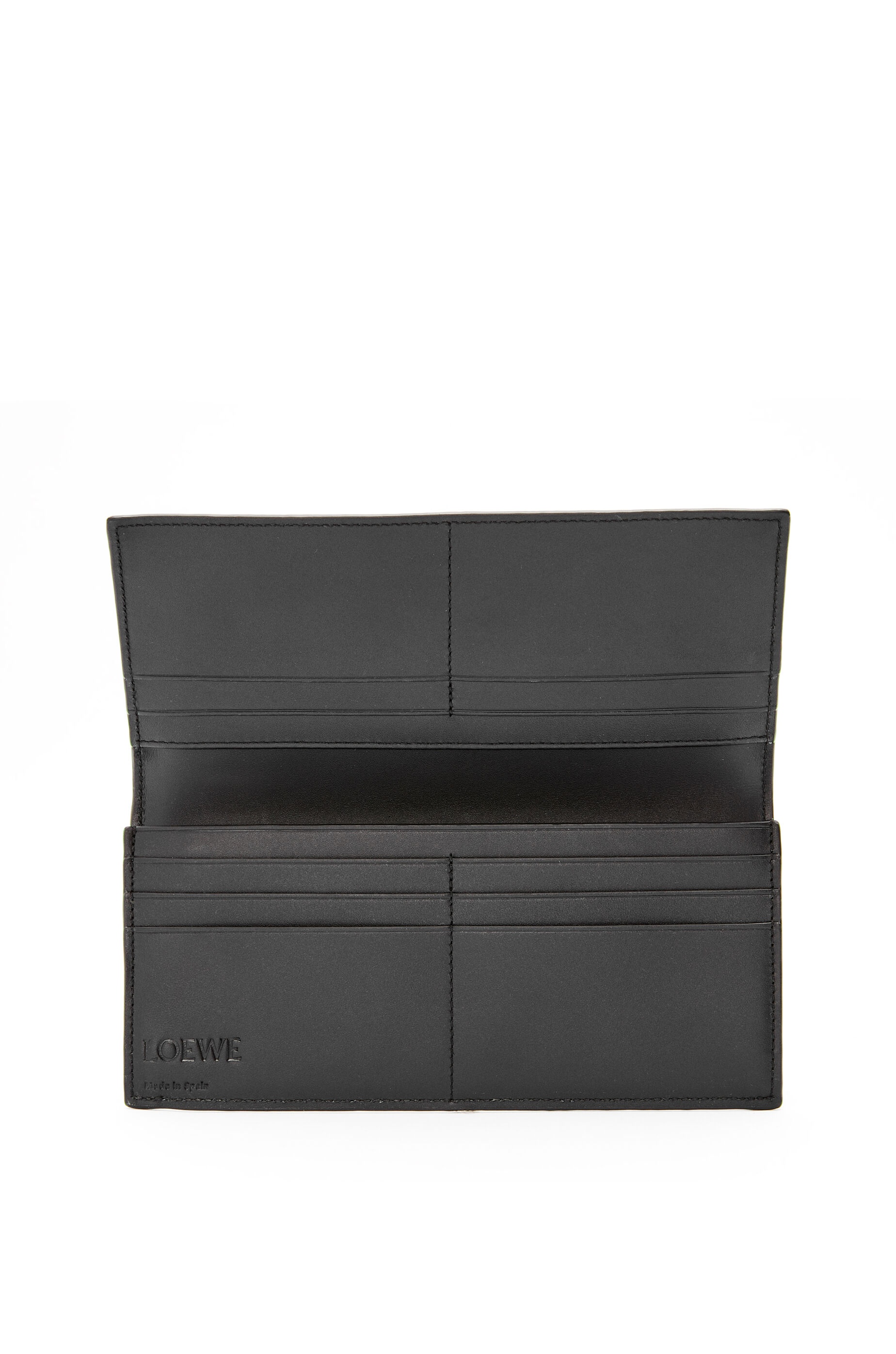 Long horizontal wallet in soft grained calfskin - 2