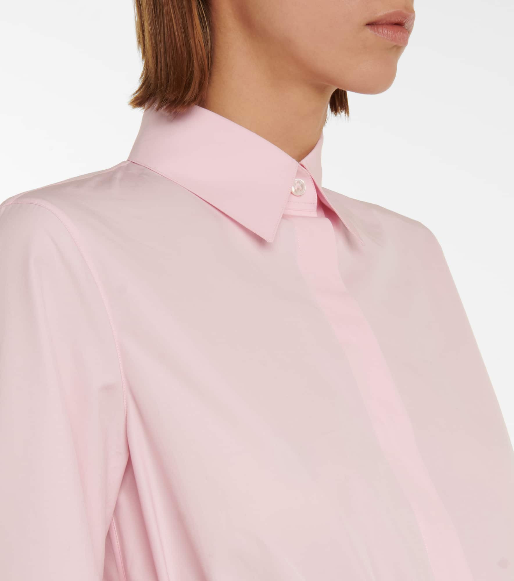 Cotton shirt dress - 4