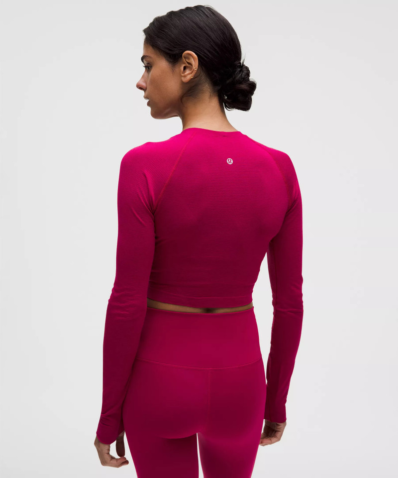 Swiftly Tech Cropped Long-Sleeve Shirt 2.0 3