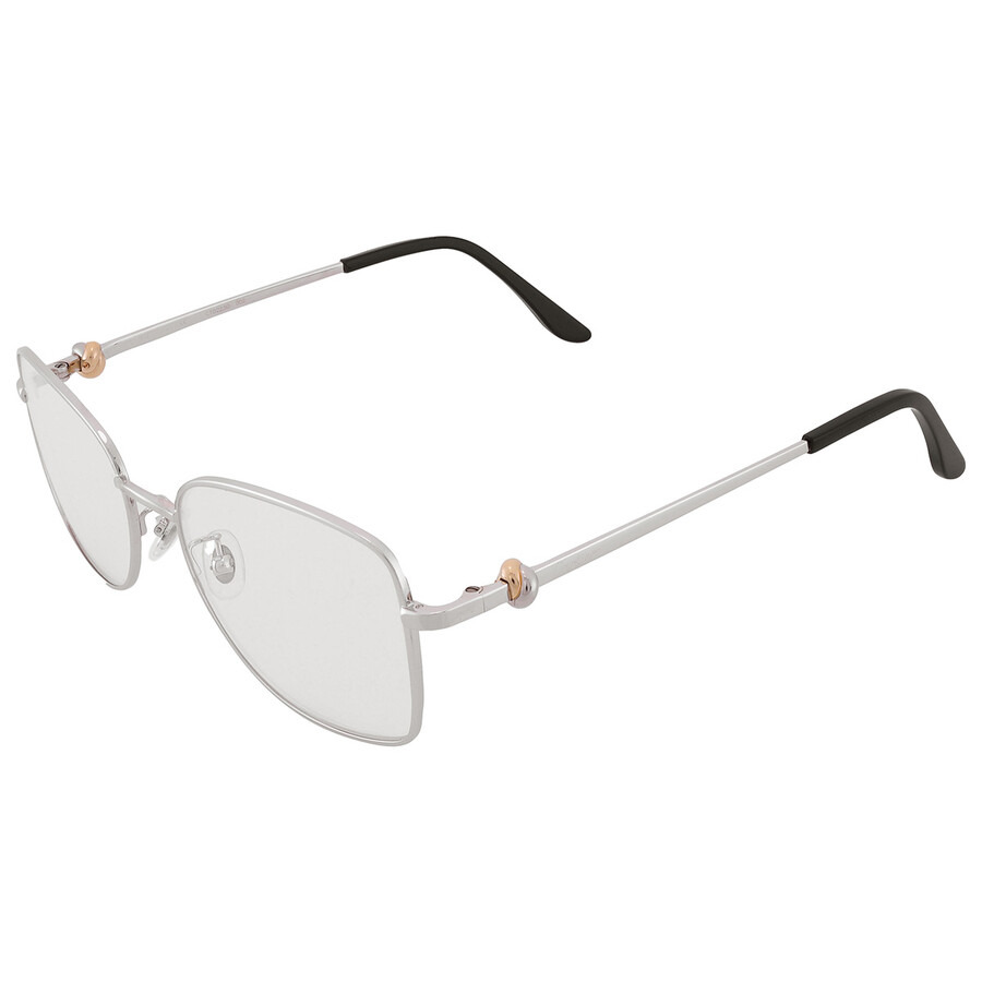 Cartier Demo Cat Eye Ladies Eyeglasses CT0223O 002 54 - 3