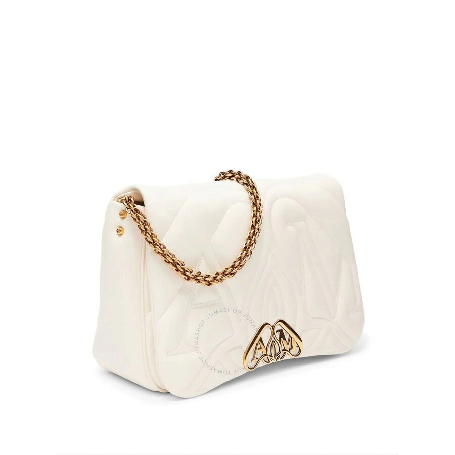 Alexander Mcqueen Quilted Flap Shoulder Bag - 3
