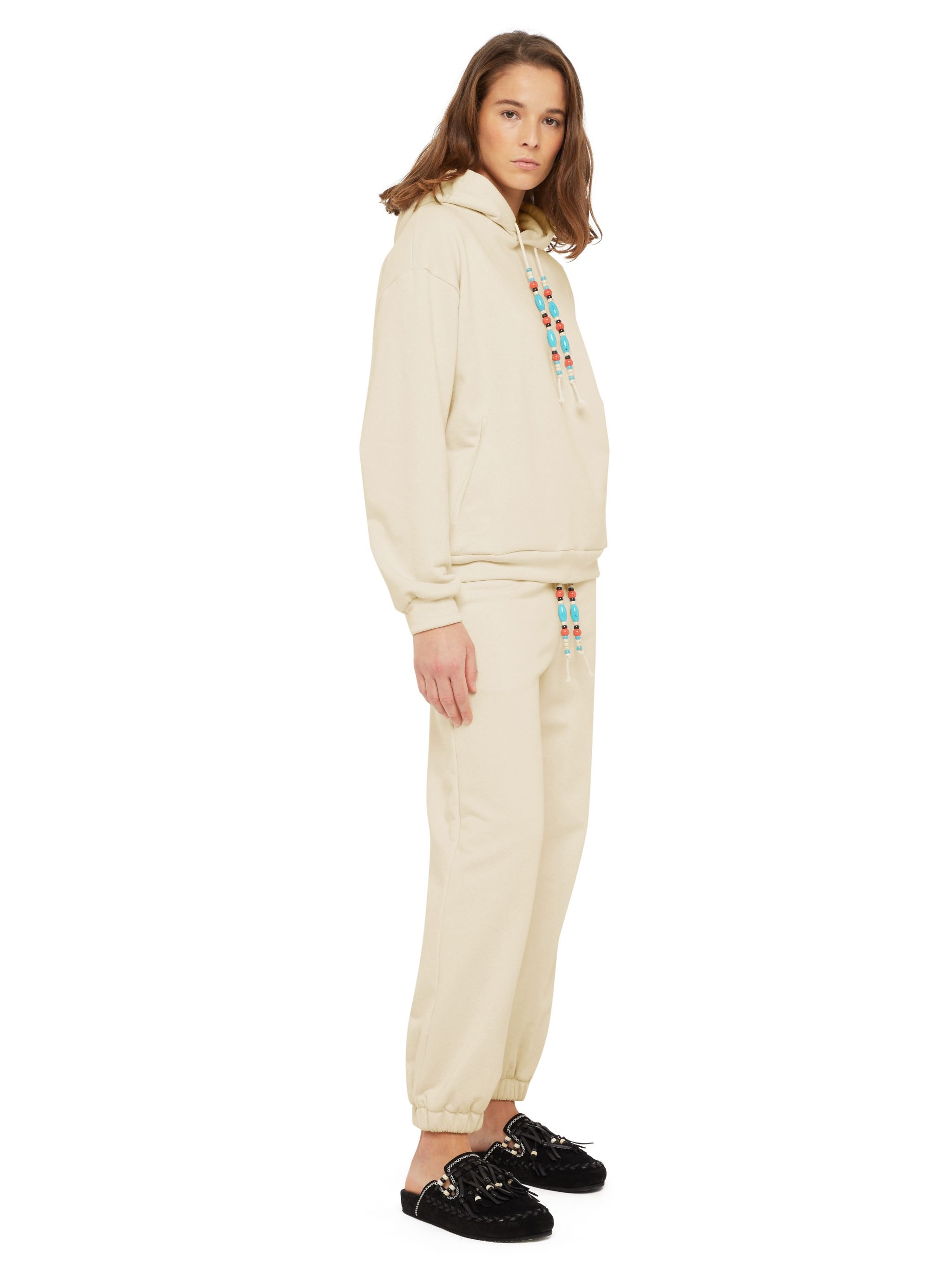 French Terry Beaded Hoodie - 5
