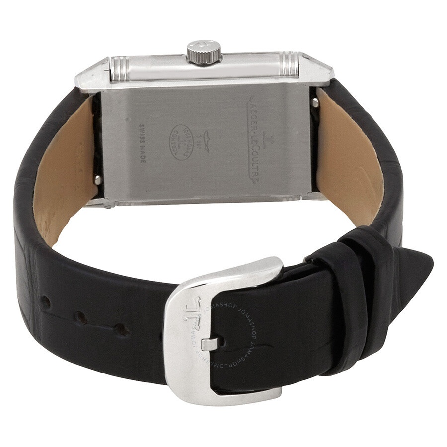 Jaeger LeCoultre Reverso Classic Silver Dial Ladies Leather Watch Q2608530 - 3