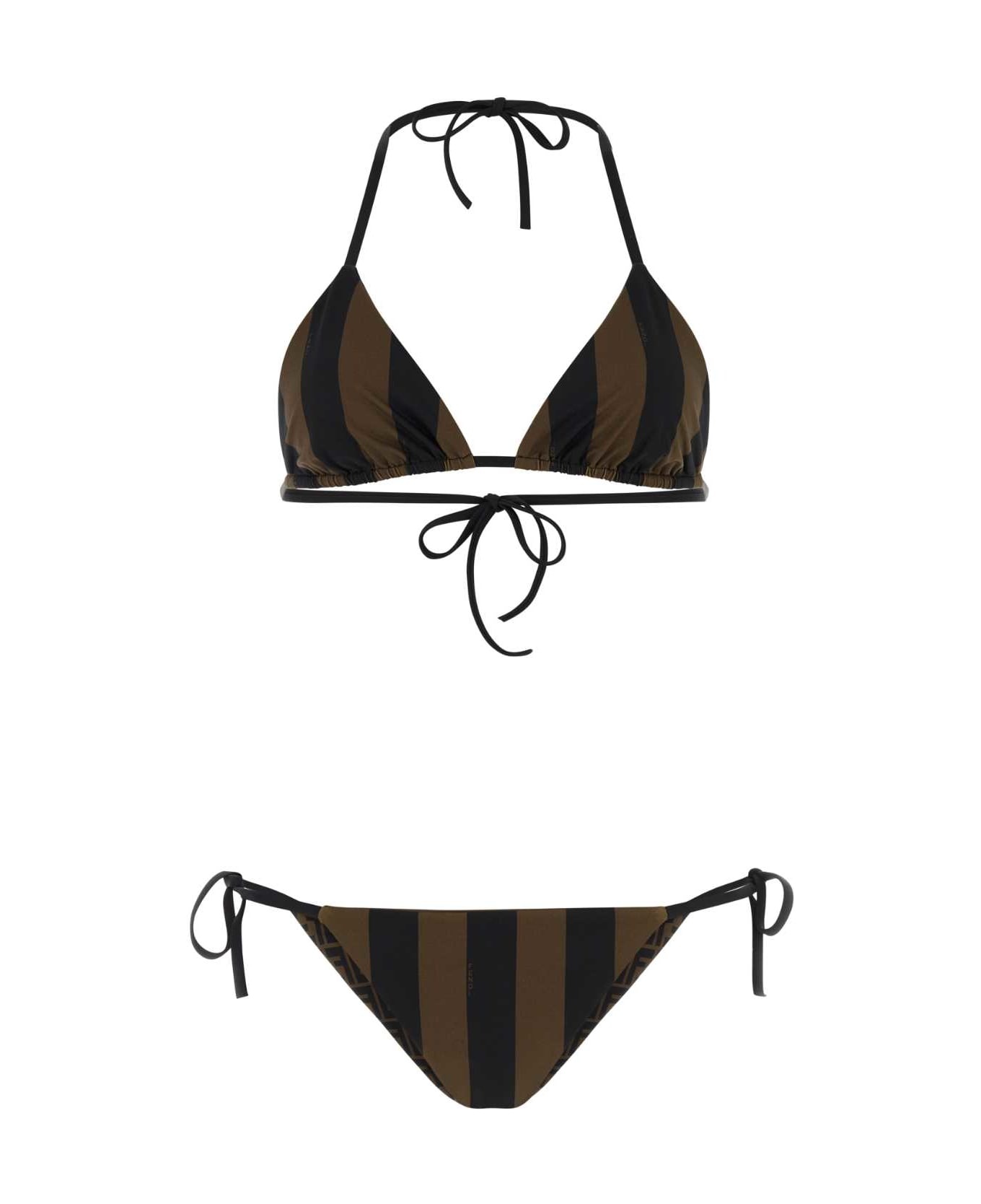 Printed Lycraâ® Bikini - 1