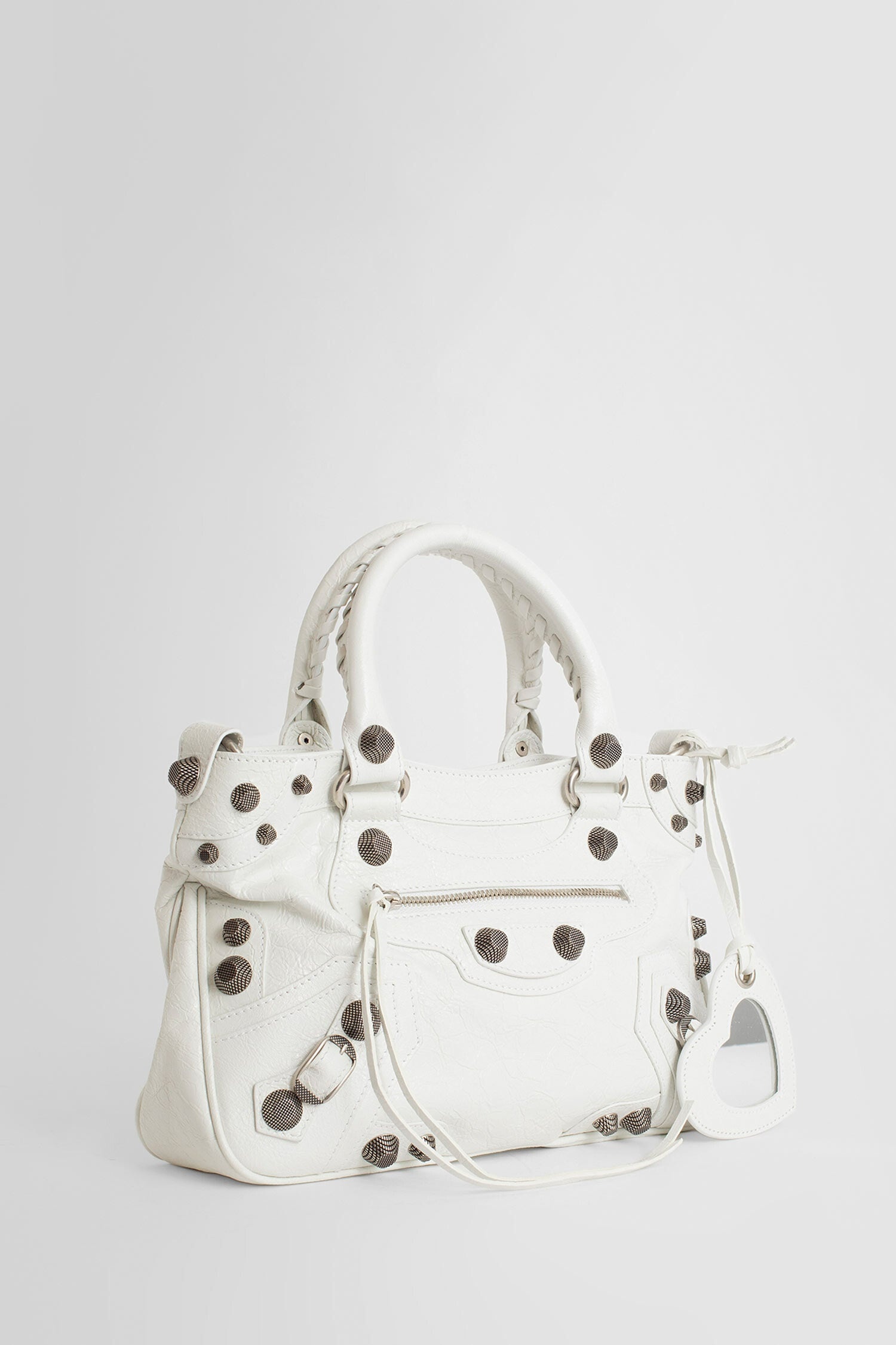 BALENCIAGA WOMAN WHITE TOTE BAGS - 2