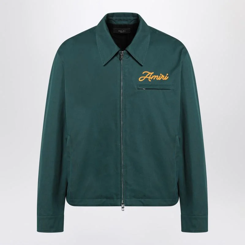 Amiri Zipped Jacket With Logo - 1