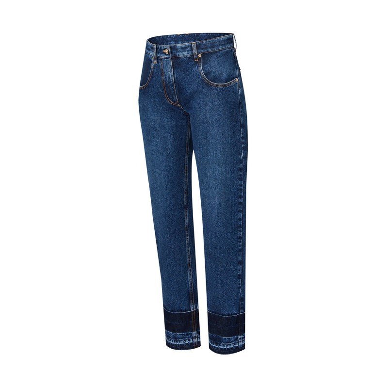 Louis Vuitton Washed Raw Denim Jeans outlook