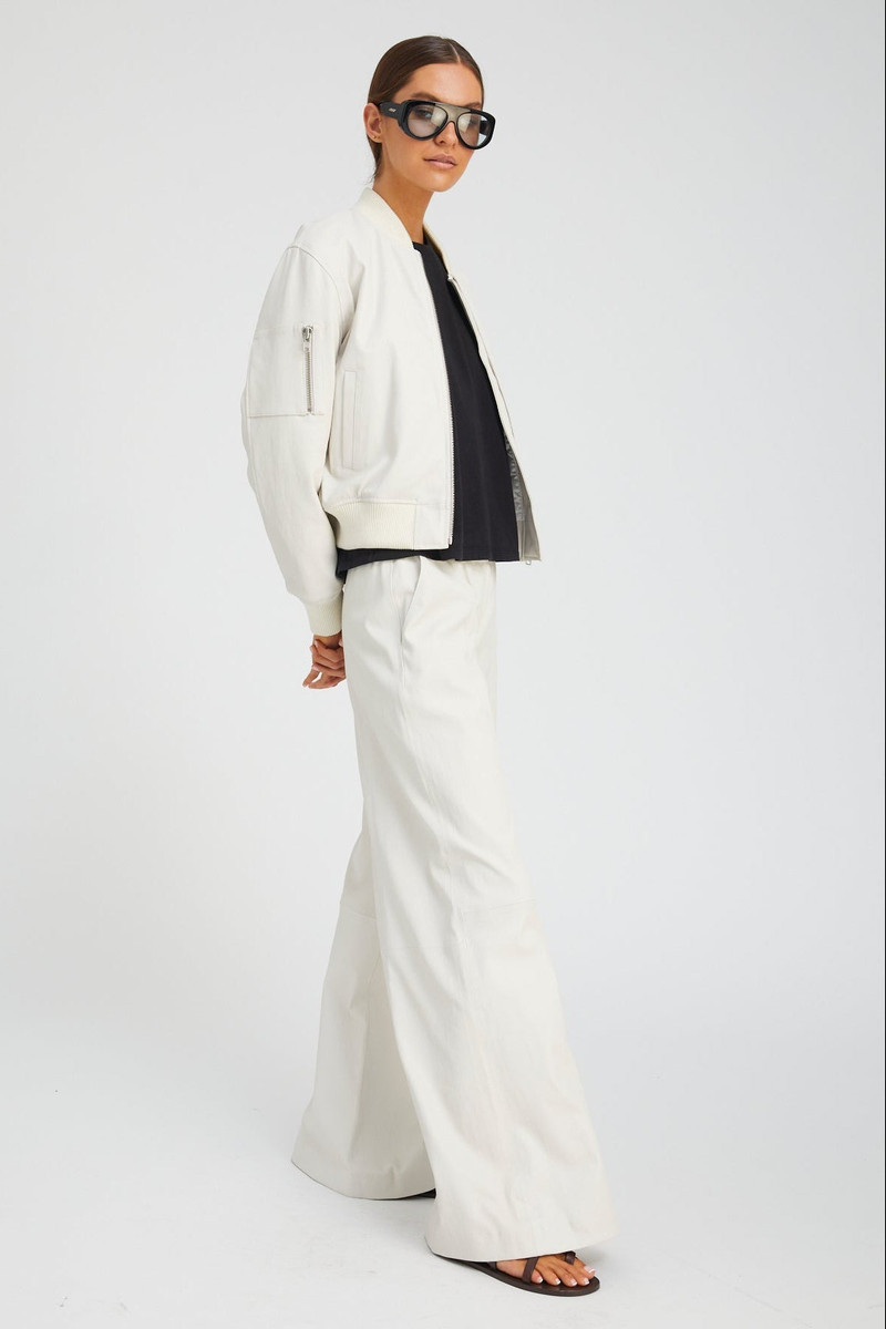 SPRWMN SHELL LEATHER CLASSIC BOMBER outlook