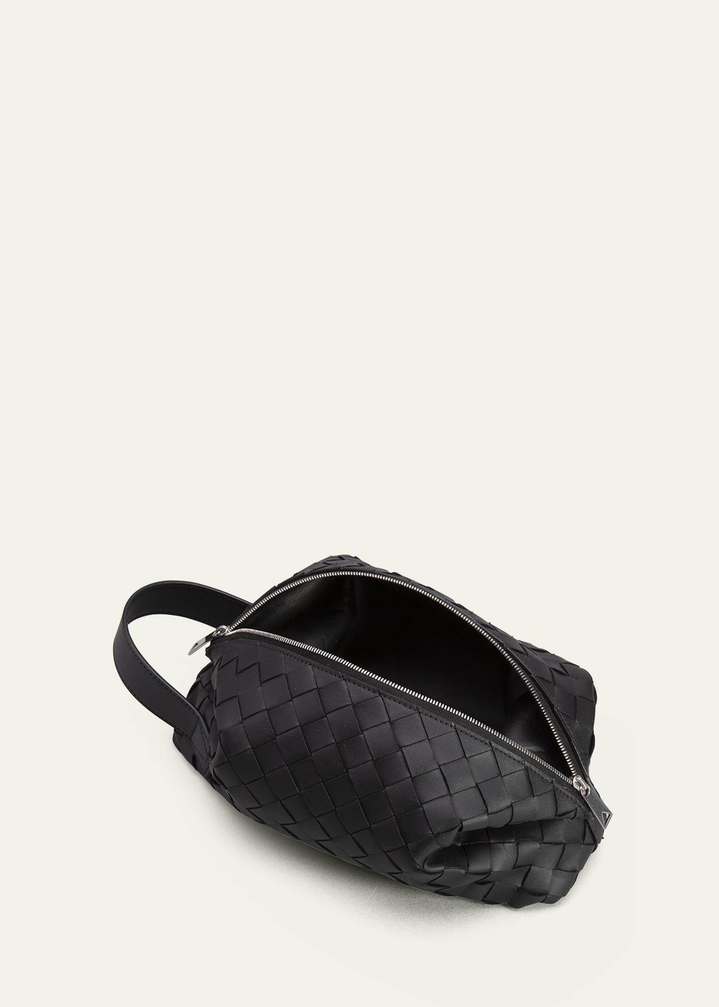 Men's Intrecciato Leather Toiletry Bag - 3