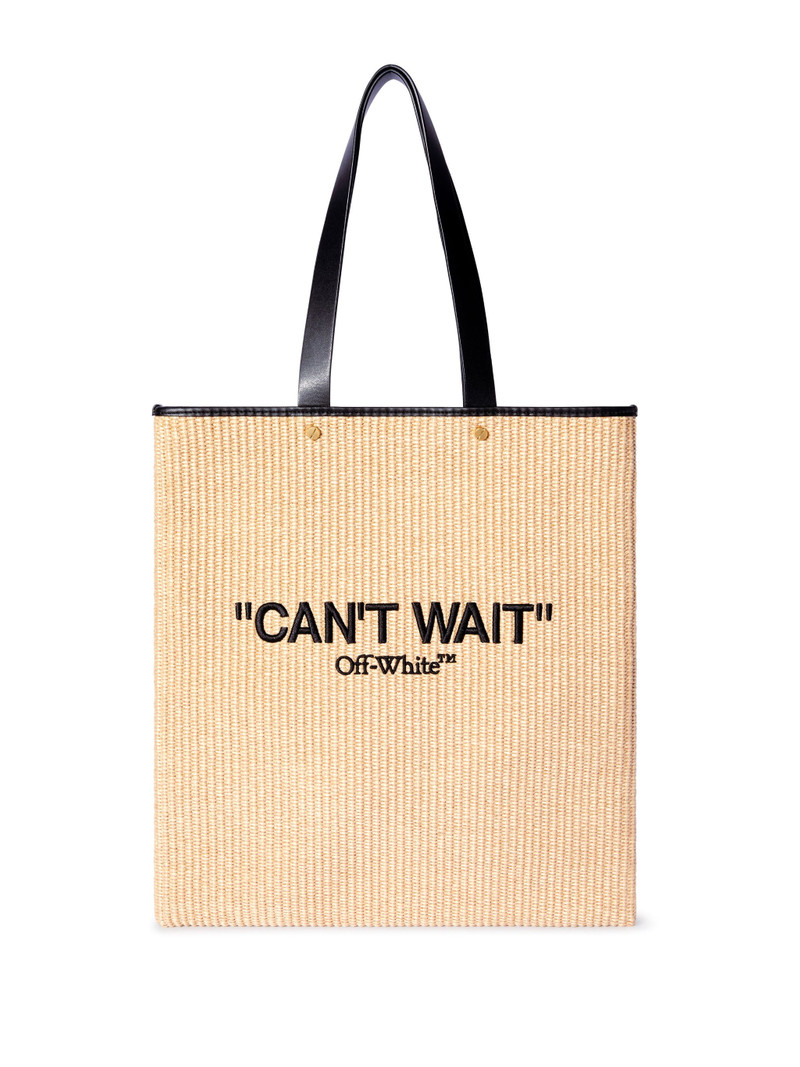 Quote Rafia Tote Bag 1