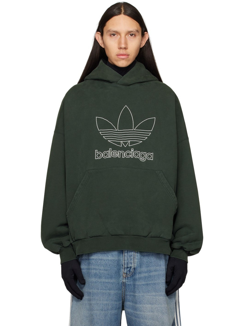 Green Adidas Edition Hoodie 1