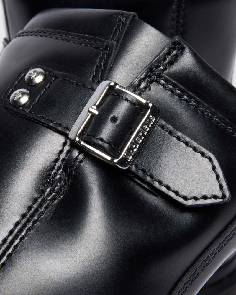 Anistone Harness Orleans Leather Biker Boots 4