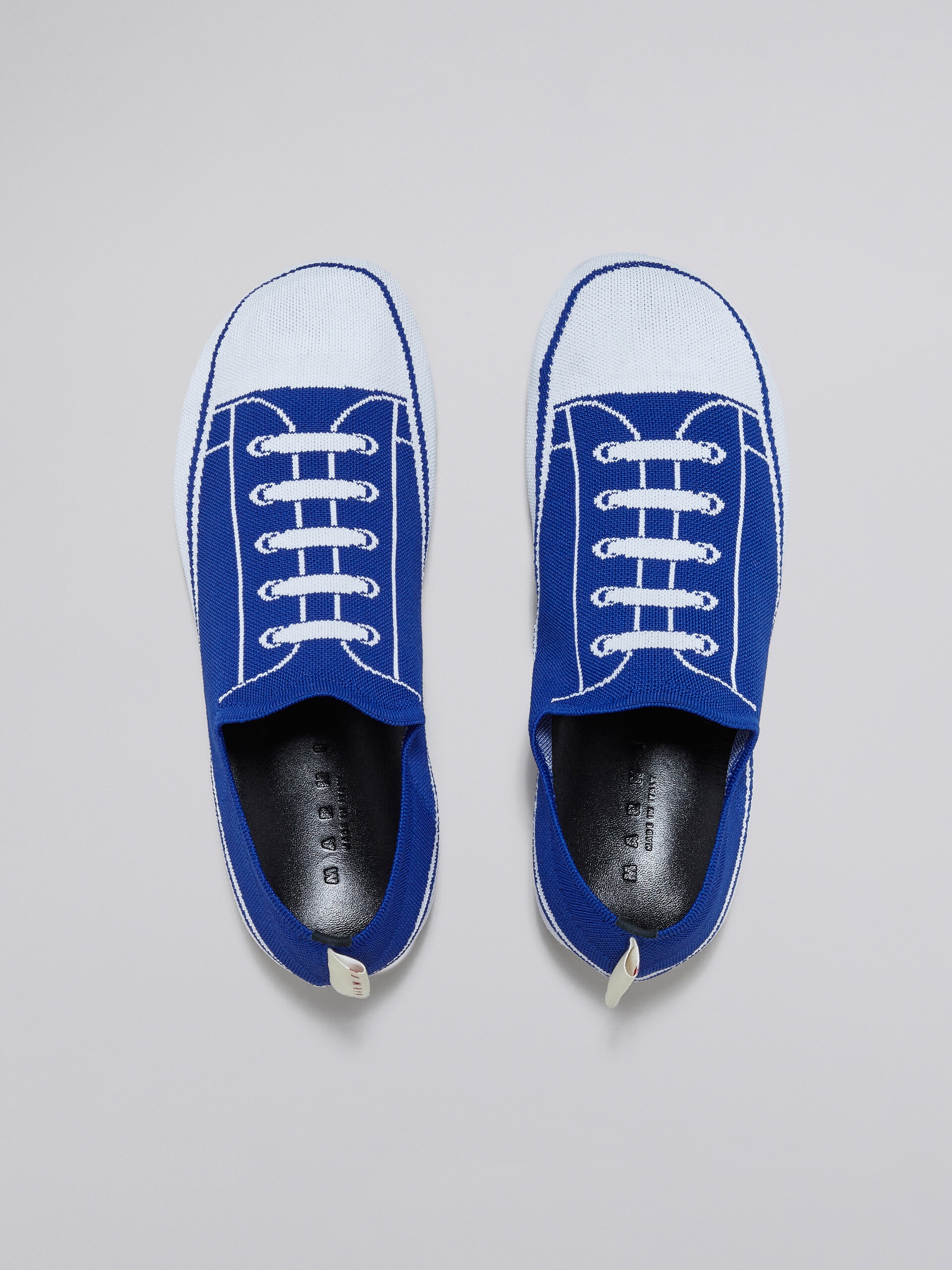 TROMPE L'ŒIL JACQUARD LOW-TOP SNEAKER - 4