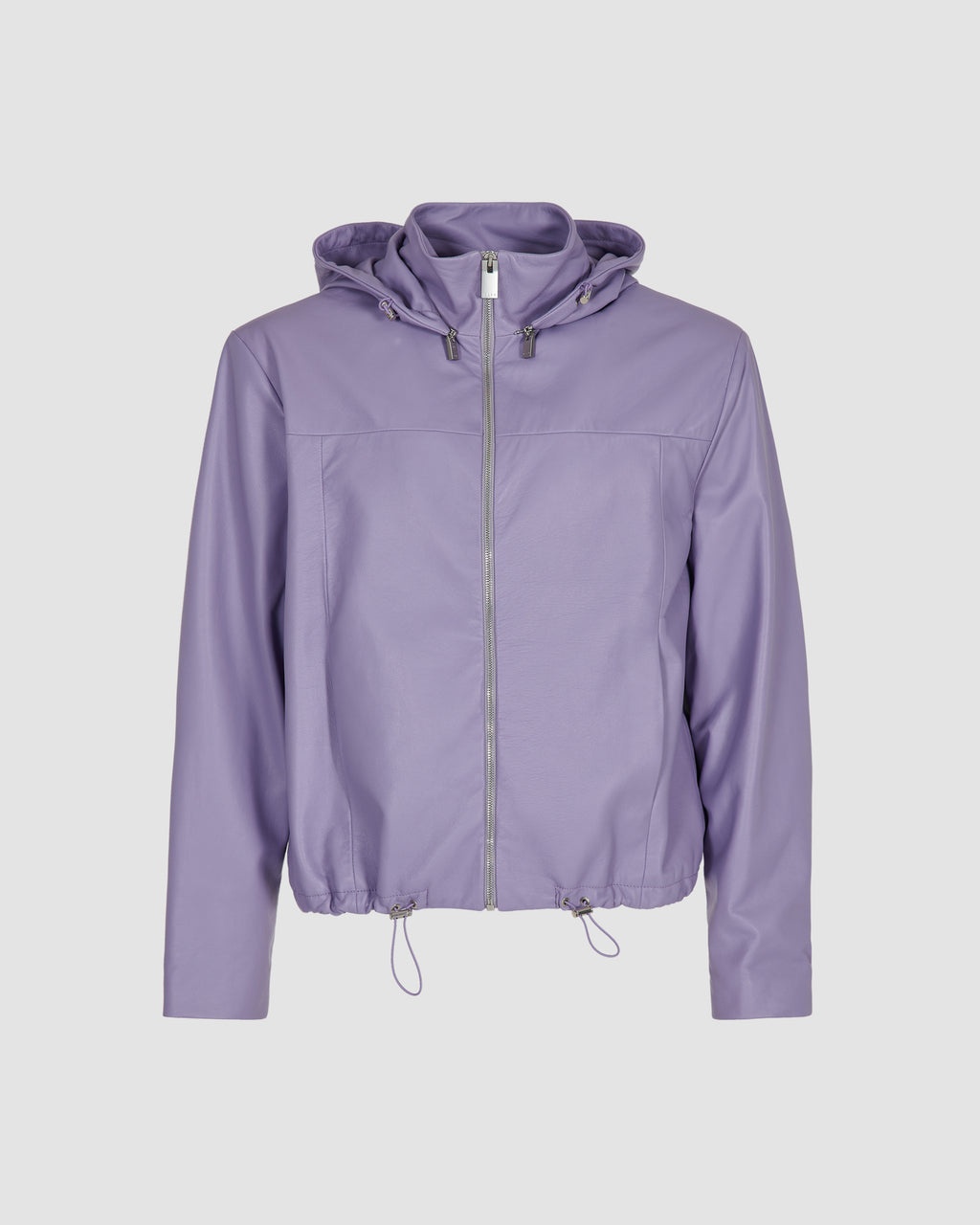 LEATHER WINDBREAKER - 1