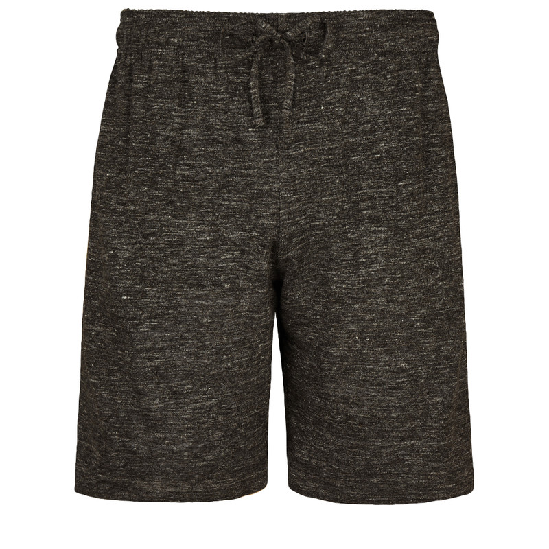 Unisex Linen Bermuda Shorts Solid 1