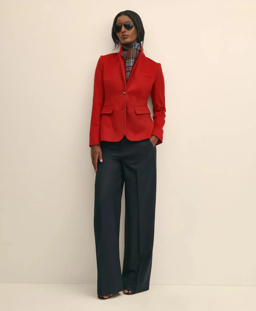 Cashmere Two-Button Jacket - 1