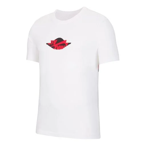 Air Jordan Classics Round Neck Short Sleeve White DA6772-100 - 1